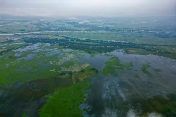 Aerial View of Majuli