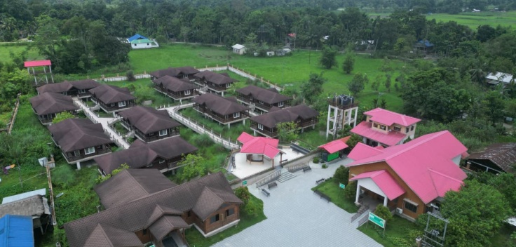 Tourist Information Centre cum Prashaanti Log Huts, Kamalabari
